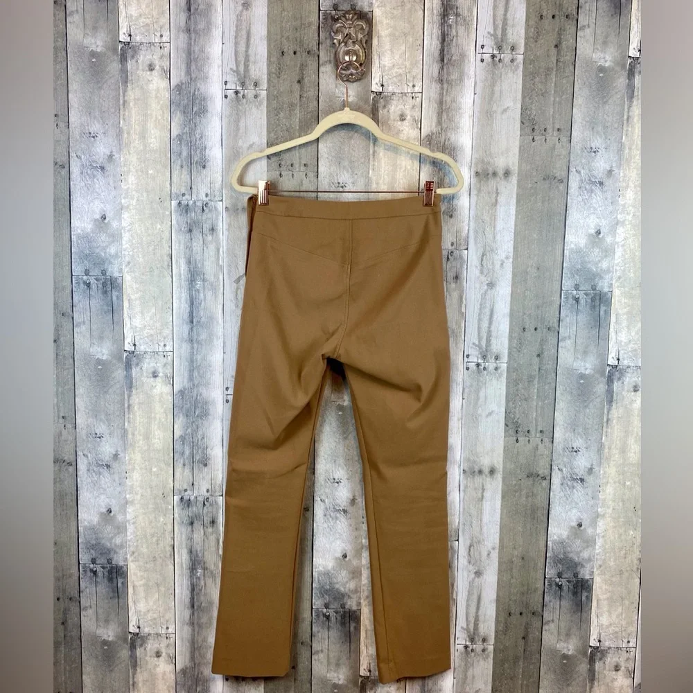 M.M. Lafleur The Foster Cigarette Pant - PowerStretch in Saddle Tan Size 6.